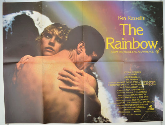 The Rainbow   Original Quad Poster - Film Poster - Movie Poster 