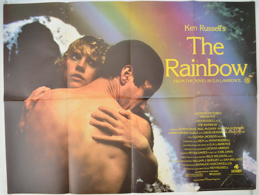 The Rainbow   Original Quad Poster - Film Poster - Movie Poster 