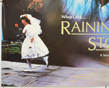 RAINING STONES (Bottom Left) Cinema Quad Movie Poster 