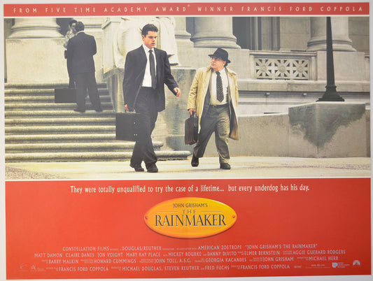 The Rainmaker Original Mini Quad Poster - Film Poster - Movie Poster