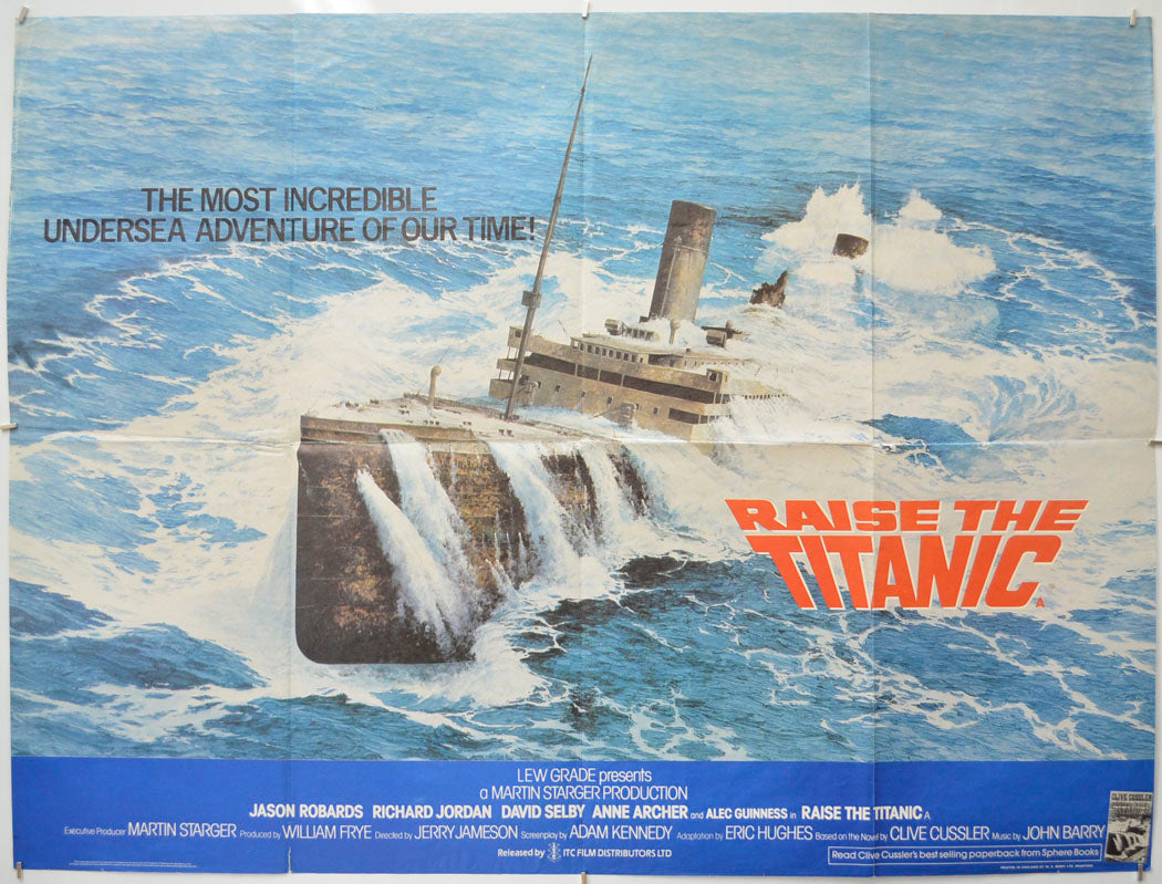 Raise The Titanic  Original Quad Poster - Film Poster - Movie Poster