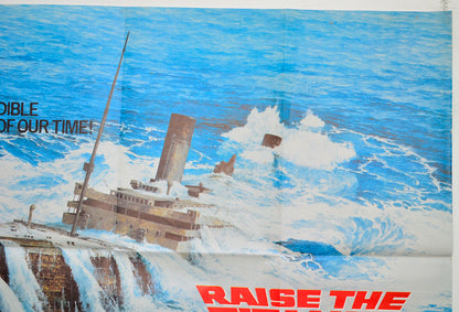 RAISE THE TITANIC (Top Right) Cinema Quad Movie Poster 