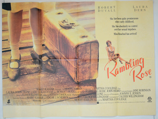 Rambling Rose   Original Quad Poster - Film Poster - Movie Poster 