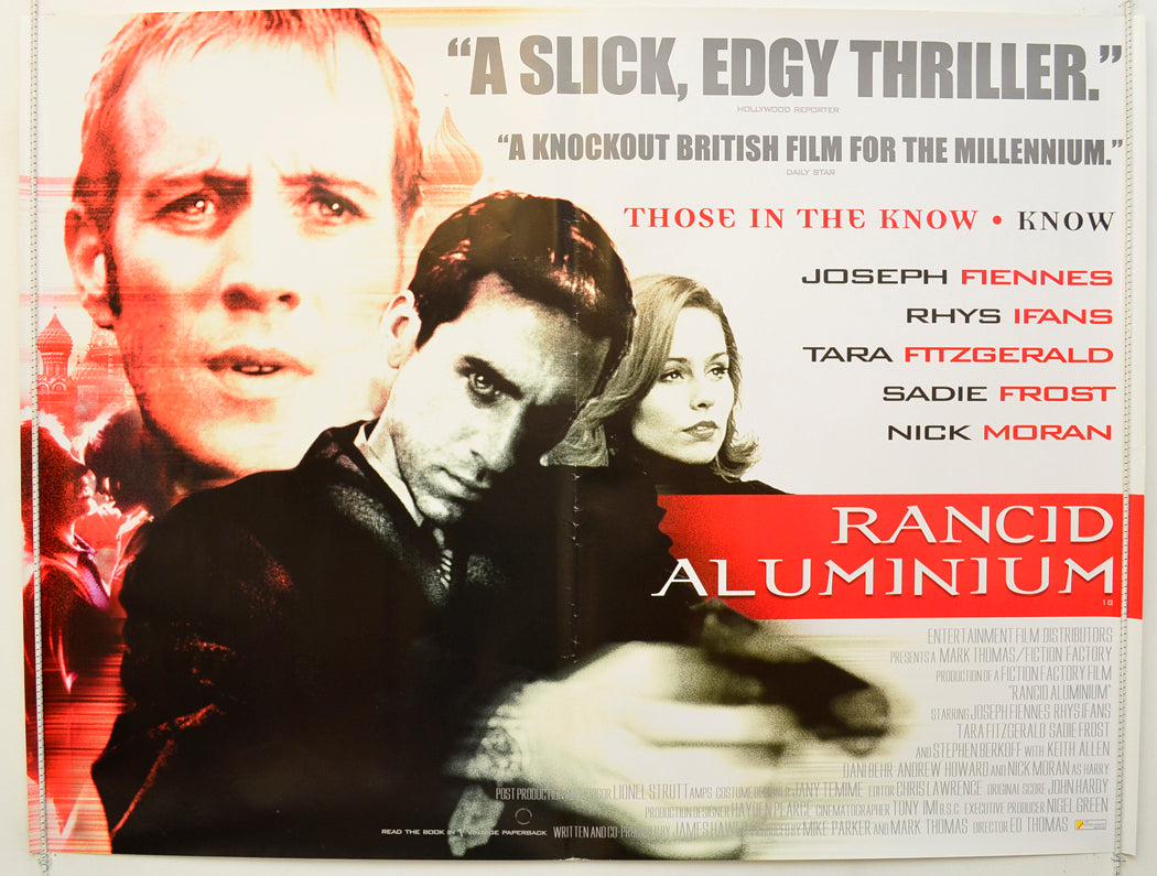 Rancid Aluminium Original Quad Poster - Film Poster - Movie Poster  