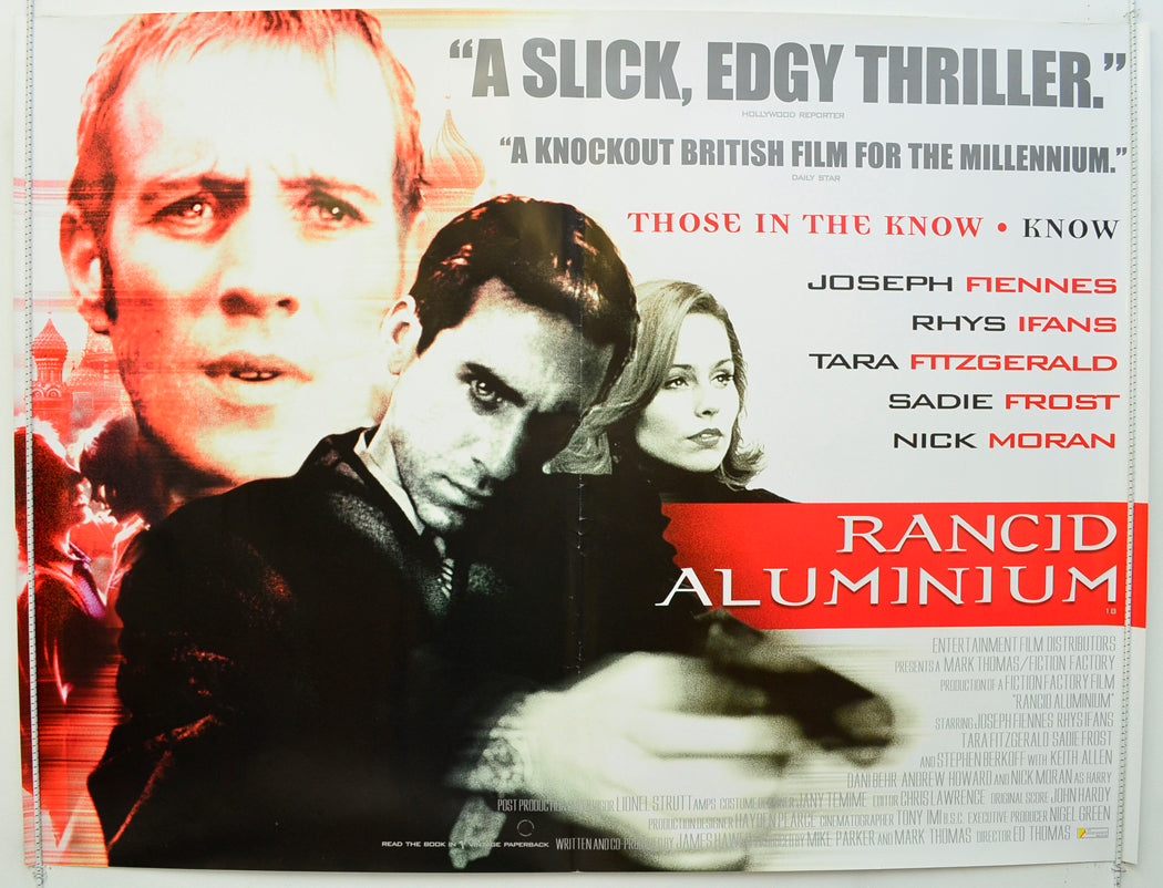 Rancid Aluminium Original Quad Poster - Film Poster - Movie Poster  