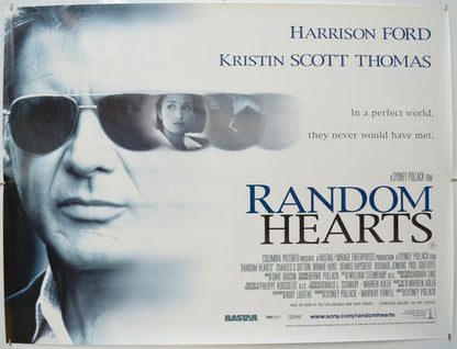 Random Hearts Original Quad Poster - Film Poster - Movie Poster