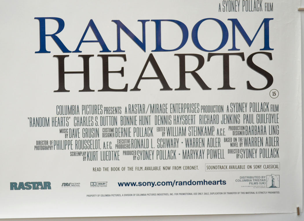 Random Hearts (Bottom Right) Cinema Quad Movie Poster 