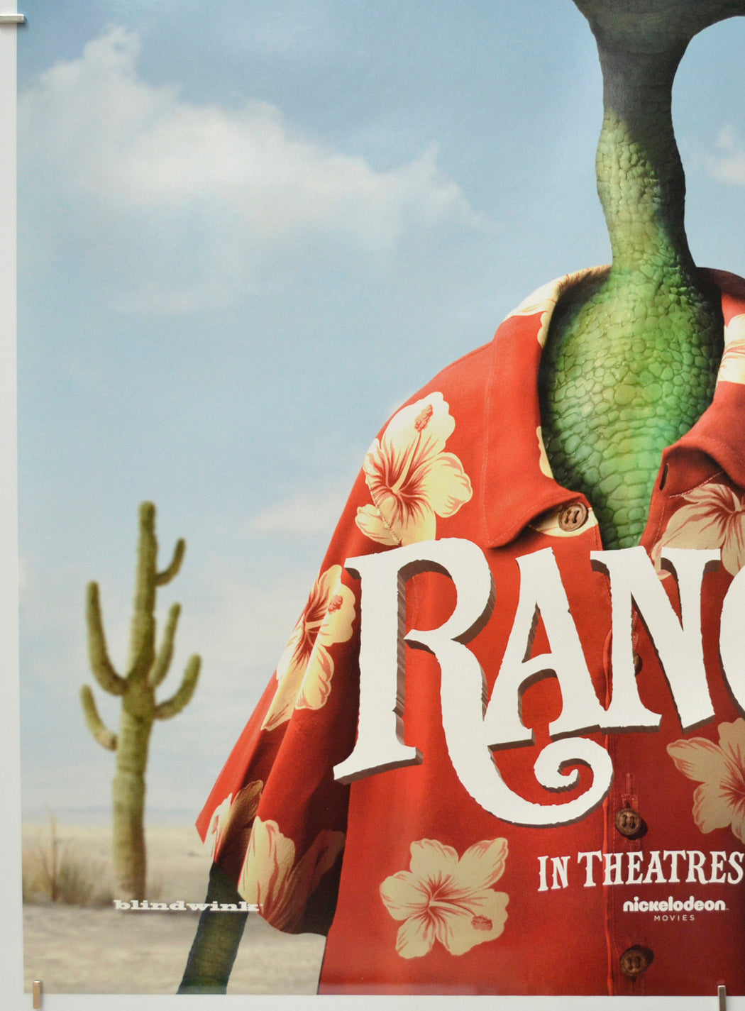 Rango (Bottom Left) Cinema One Sheet Movie Poster 