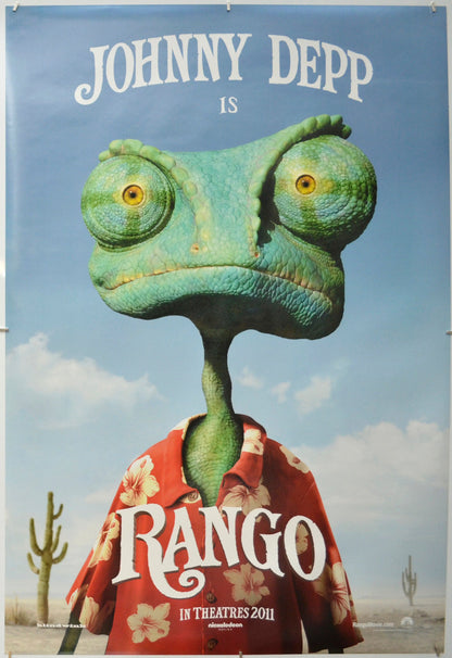 Rango - Original One Sheet Poster - Film Poster - Movie Poster 