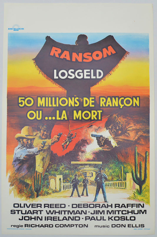 The Ransom Original Belgian Poster - Film Poster - Movie Poster