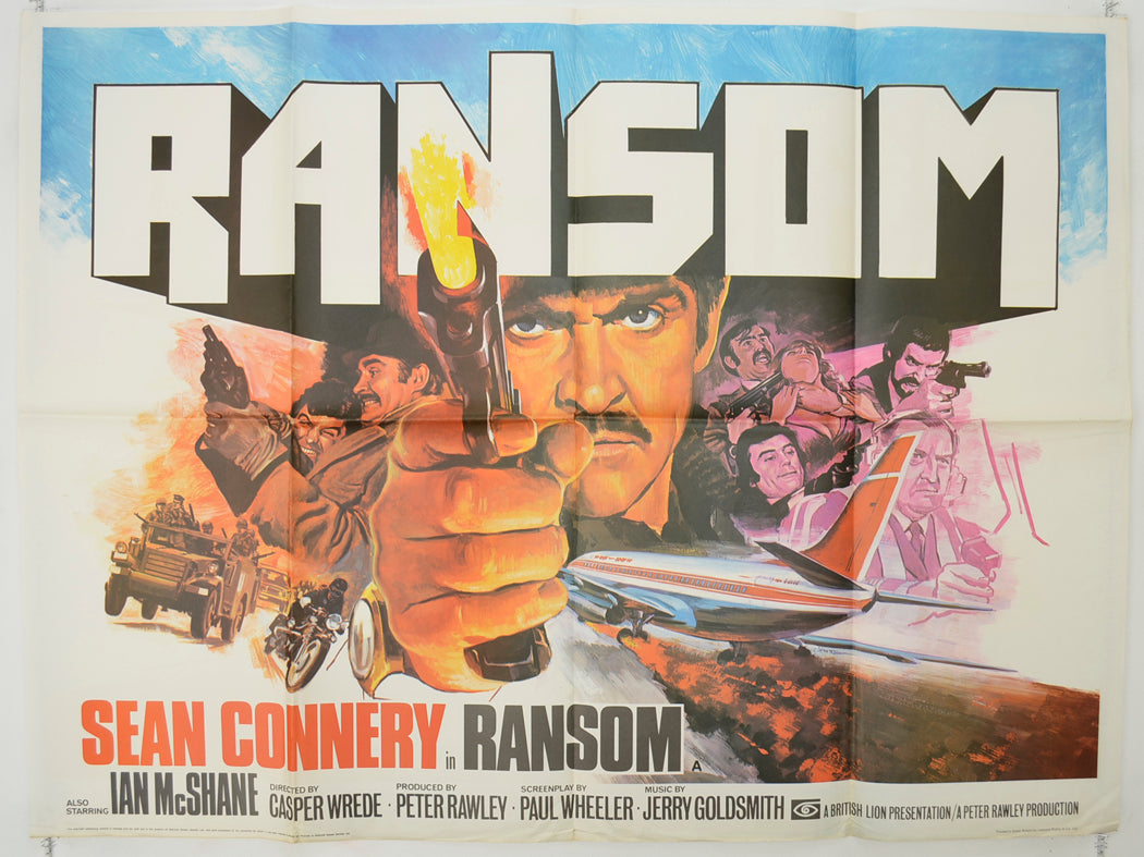 Ransom  Original Quad Poster - Film Poster - Movie Poster