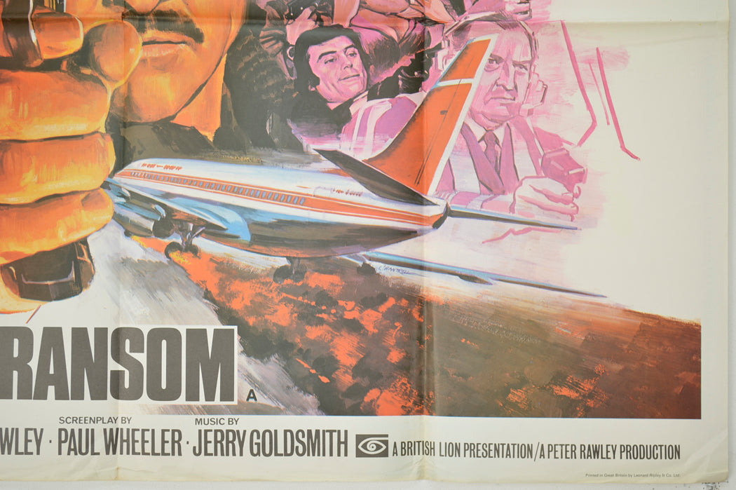 RANSOM (Bottom Right) Cinema Quad Movie Poster 