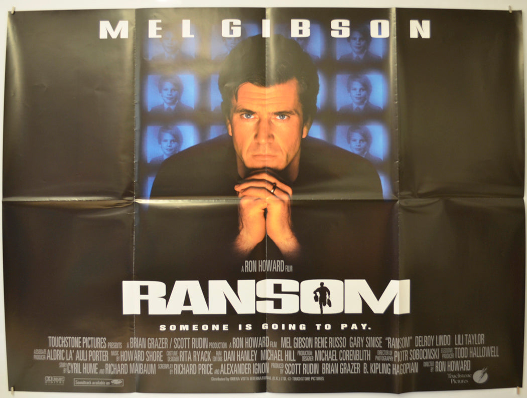 Ransom Original Quad Poster - Film Poster - Movie Poster