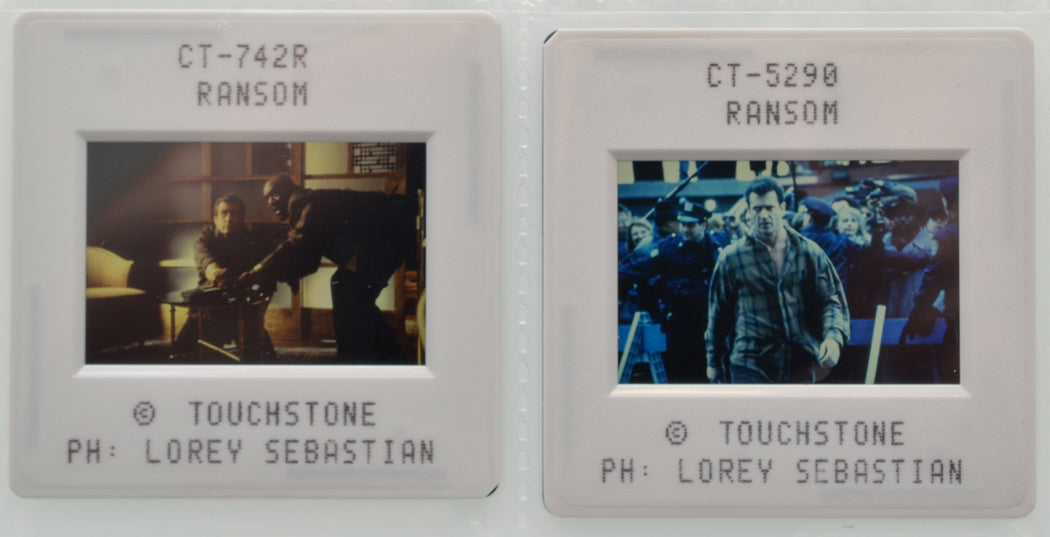 Ransom (Slides 3 and 4) Original 35mm Slides - Cinema Press Slides
