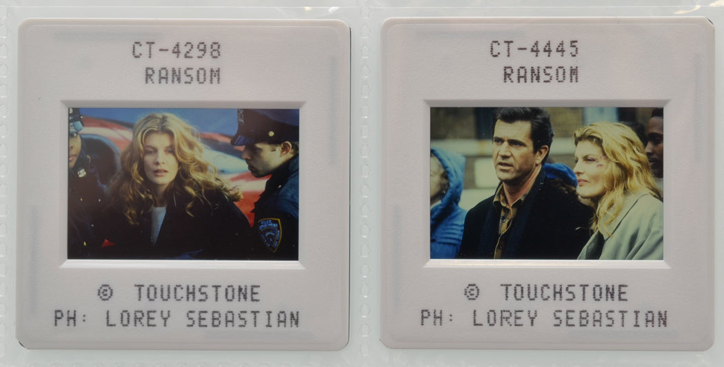 Ransom (Slides 5 and 6) Original 35mm Slides - Cinema Press Slides