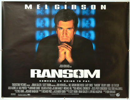 Ransom - Original Quad Poster - Film Poster - Movie Poster