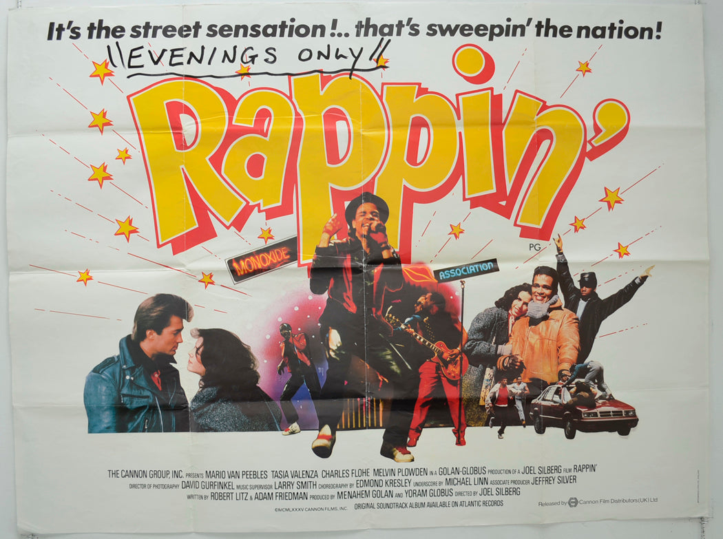 Rappin' Original Quad Poster - Film Poster - Movie Poster  