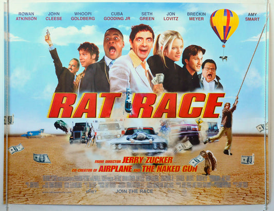 Rat Race Original British Quad Poster - Movie Poster