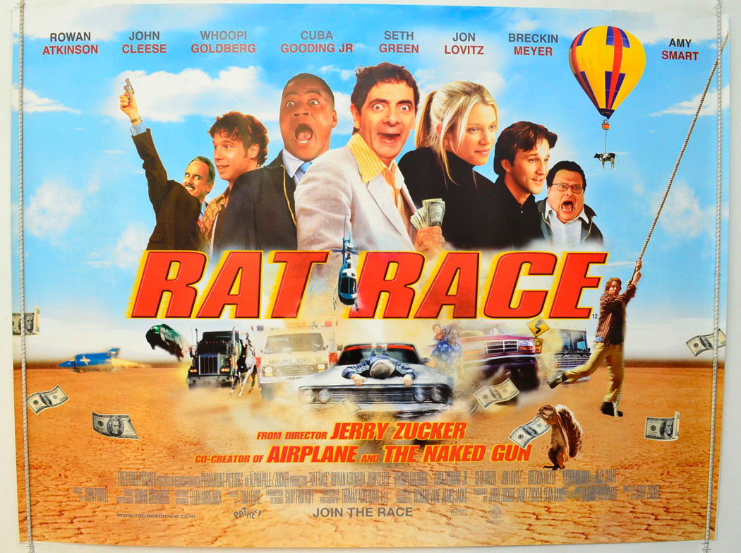 Rat Race  Original British Quad Poster - Film Poster - Movie Poster