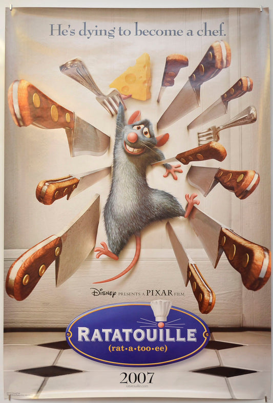 Ratatouille (Teaser / Advance Version) Original One Sheet Poster - Film Poster - Movie Poster