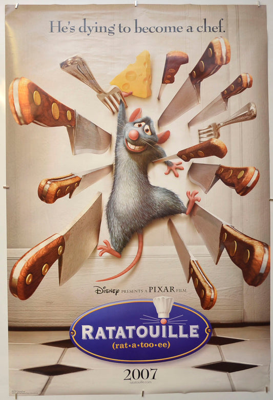 Ratatouille (Teaser / Advance Version) Original One Sheet Poster - Film Poster - Movie Poster