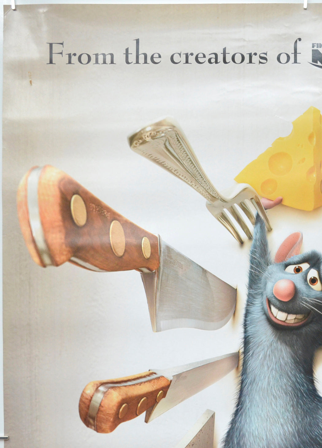 RATATOUILLE (Top Left) Cinema One Sheet Movie Poster 