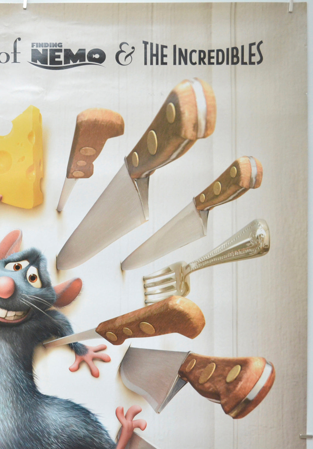 RATATOUILLE (Top Right) Cinema One Sheet Movie Poster 