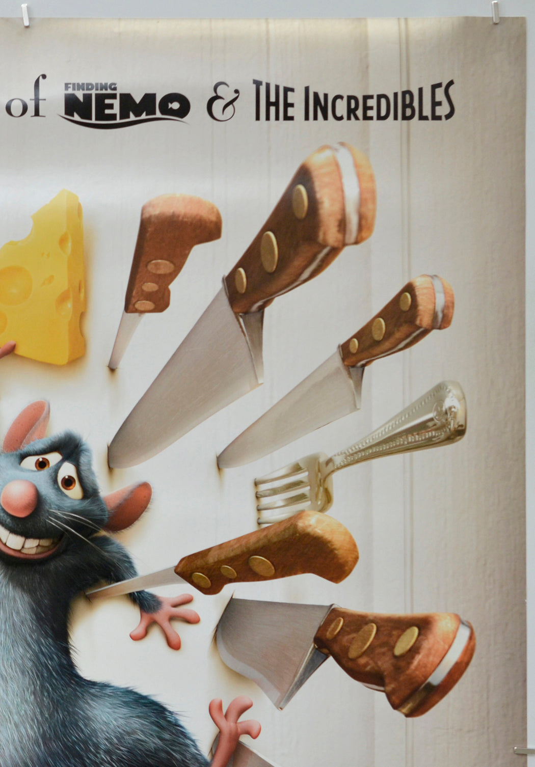 Ratatouille (Top Right) Cinema One Sheet Movie Poster 