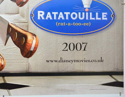 Ratatouille (Bottom Right) Cinema Quad Movie Poster 