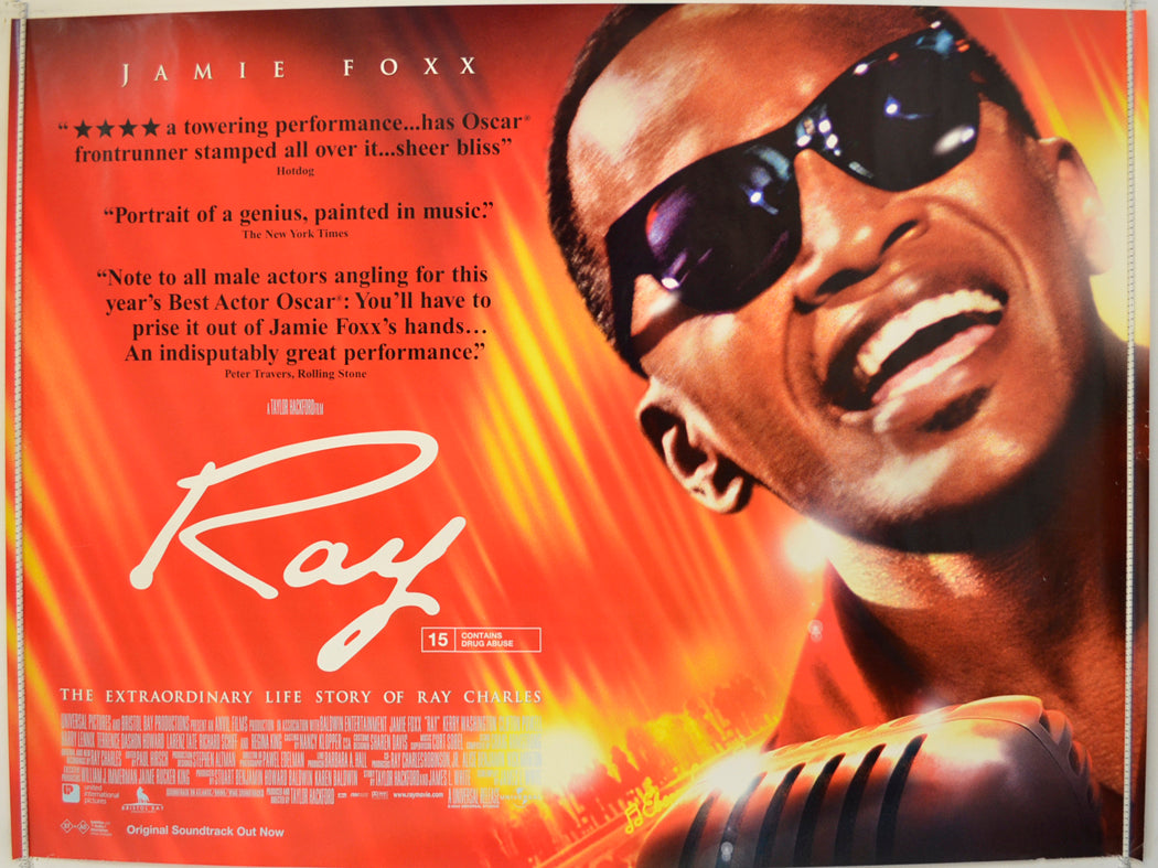 Ray  Original Quad Poster - Film Poster - Movie Poster