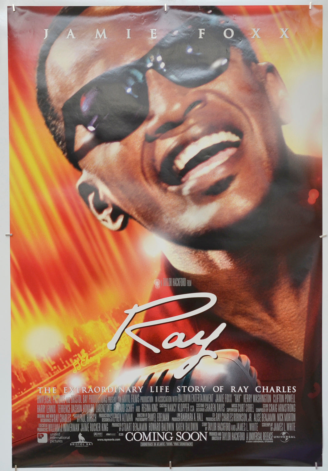 Ray - Original One Sheet Poster - Film Poster - Movie Poster 