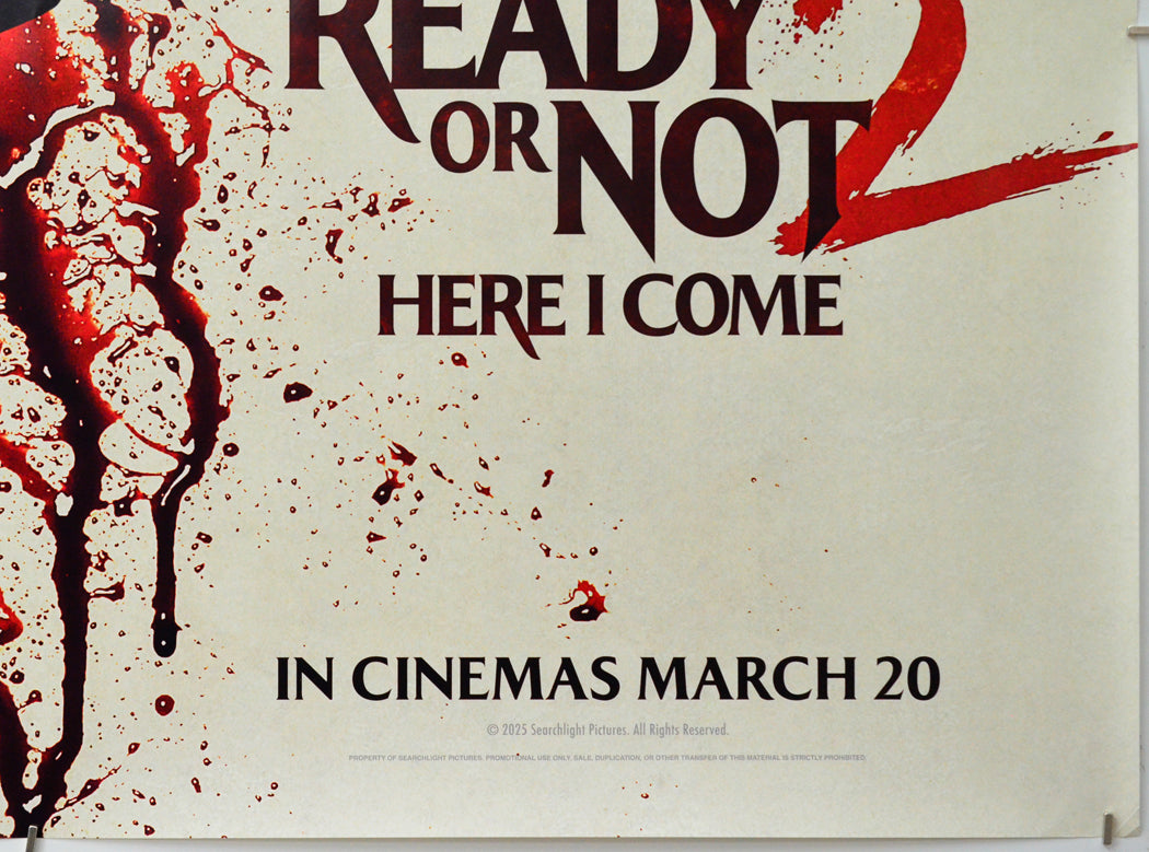 Ready or Not 2: Here I Come (Bottom Right) Cinema Quad Movie Poster 