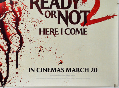 Ready or Not 2: Here I Come (Bottom Right) Cinema Quad Movie Poster 