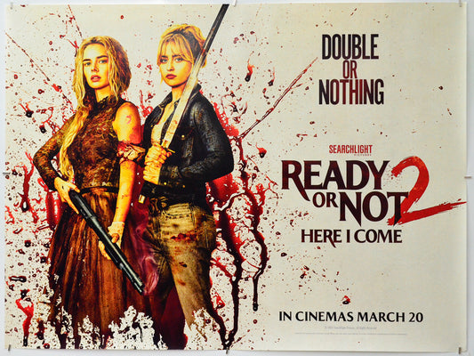Ready or Not 2: Here I Come - Original Quad Poster - Film Poster - Movie Poster