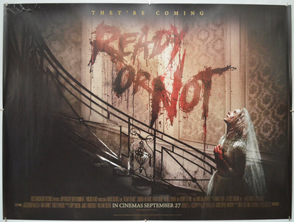 Ready Or Not - Original Quad Poster - Film Poster - Movie Poster