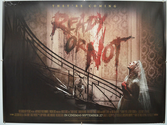 Ready Or Not - Original Quad Poster - Film Poster - Movie Poster