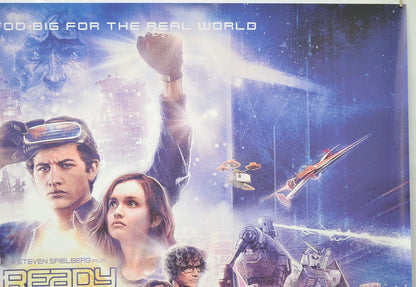 READY PLAYER ONE (Top Right) Cinema Quad Movie Poster 