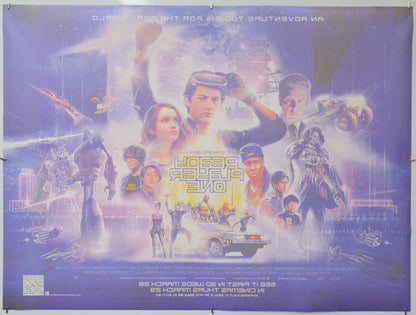 Ready Player One (Back) Cinema Quad Movie Poster 