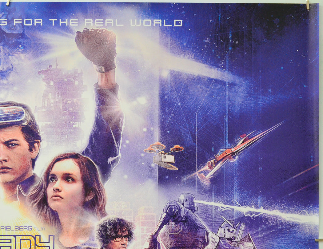 Ready Player One (Top Right) Cinema Quad Movie Poster 