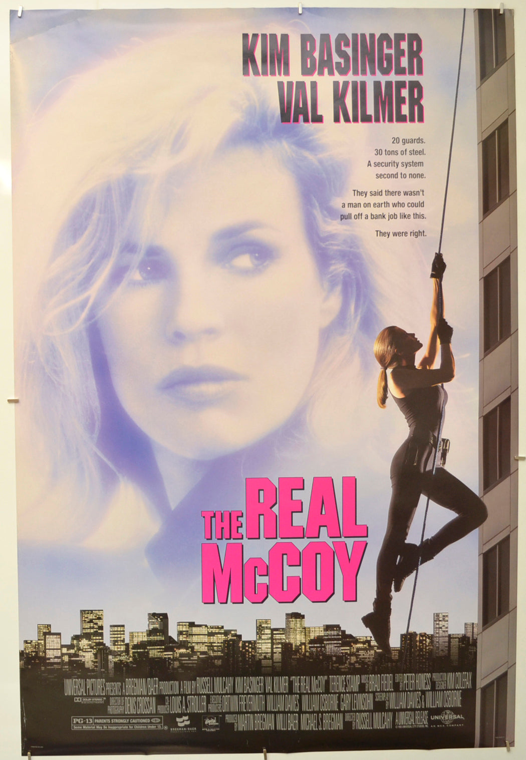 The Real McCoy Original One Sheet Poster - Film Poster - Movie Poster