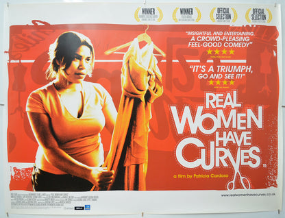 Real Women Have Curves Original Quad Poster - Film Poster - Movie Poster