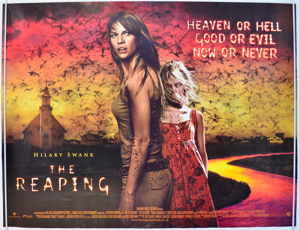 The Reaping  Original British Quad Poster - Film Poster - Movie Poster 