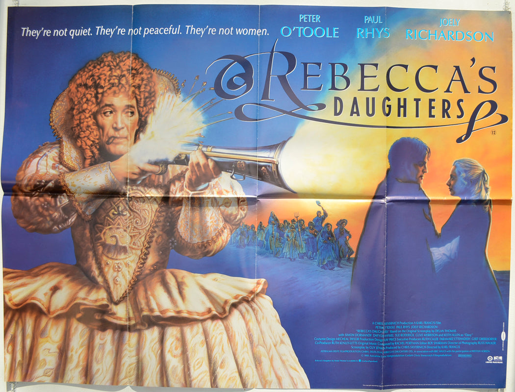 Rebecca's Daughters  Original Quad Poster - Film Poster - Movie Poster 