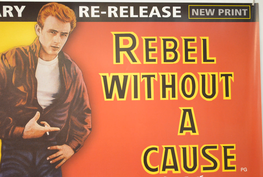 REBEL WITHOUT A CAUSE (Top Right) Cinema Quad Movie Poster 