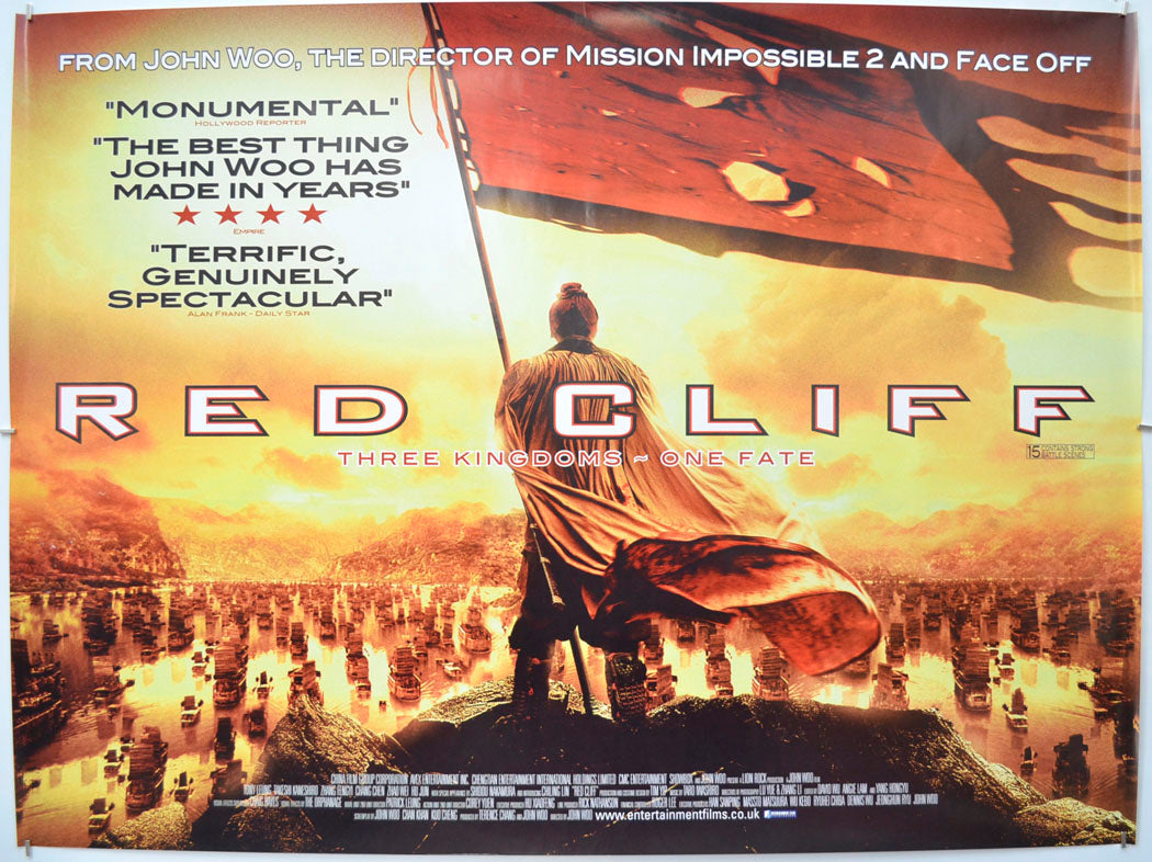 Red Cliff (a.k.a Chi bi) Original Quad Poster - Film Poster - Movie Poster