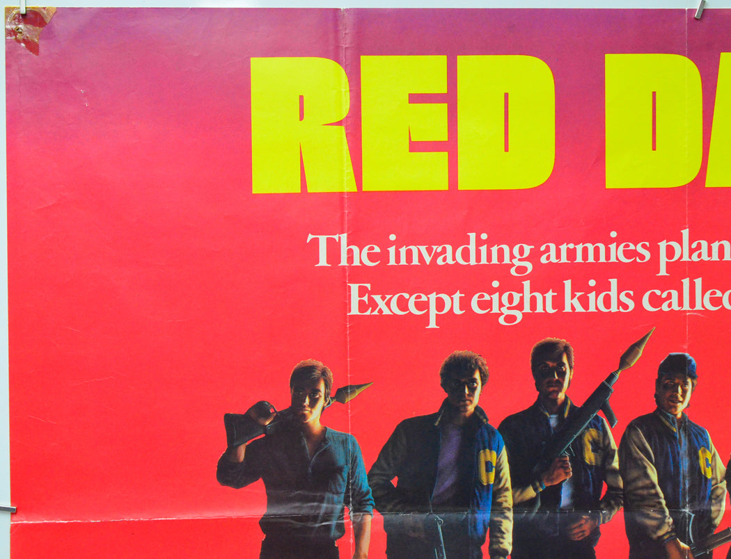 Red Dawn (Top Left) Cinema Quad Movie Poster 