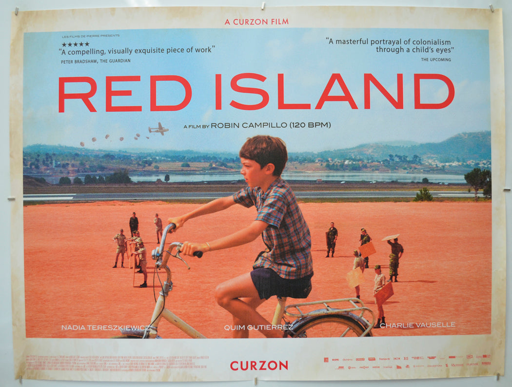 Red Island (a.k.a. L'île rouge) Original Quad Poster - Film Poster - Movie Poster 