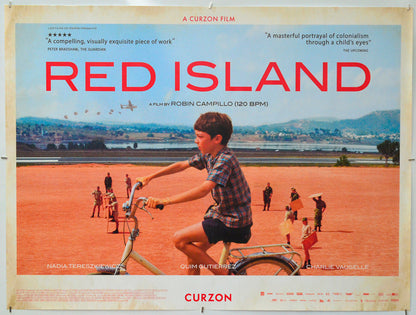 Red Island - Original Quad Poster - Film Poster - Movie Poster