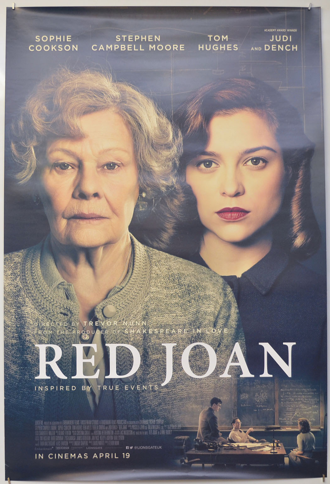 Red Joan Original One Sheet Poster - Film Poster - Movie Poster