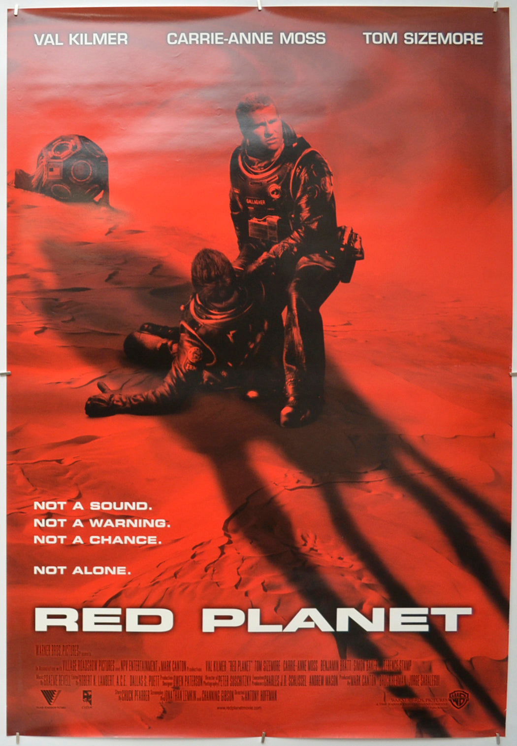 Red Planet  (International Design) Original One Sheet Poster - Film Poster - Movie Poster